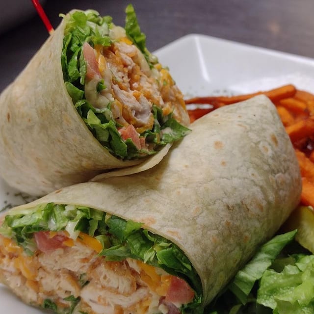 Jalapeno Chicken Wrap.