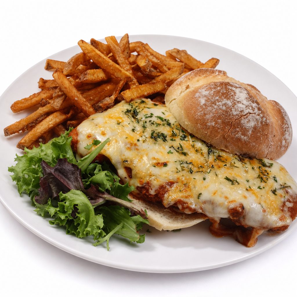 Chicken Parm Sandwich.