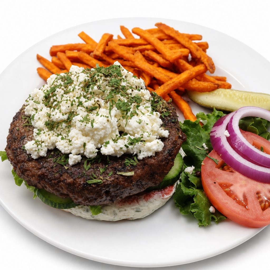 Greek Burger.
