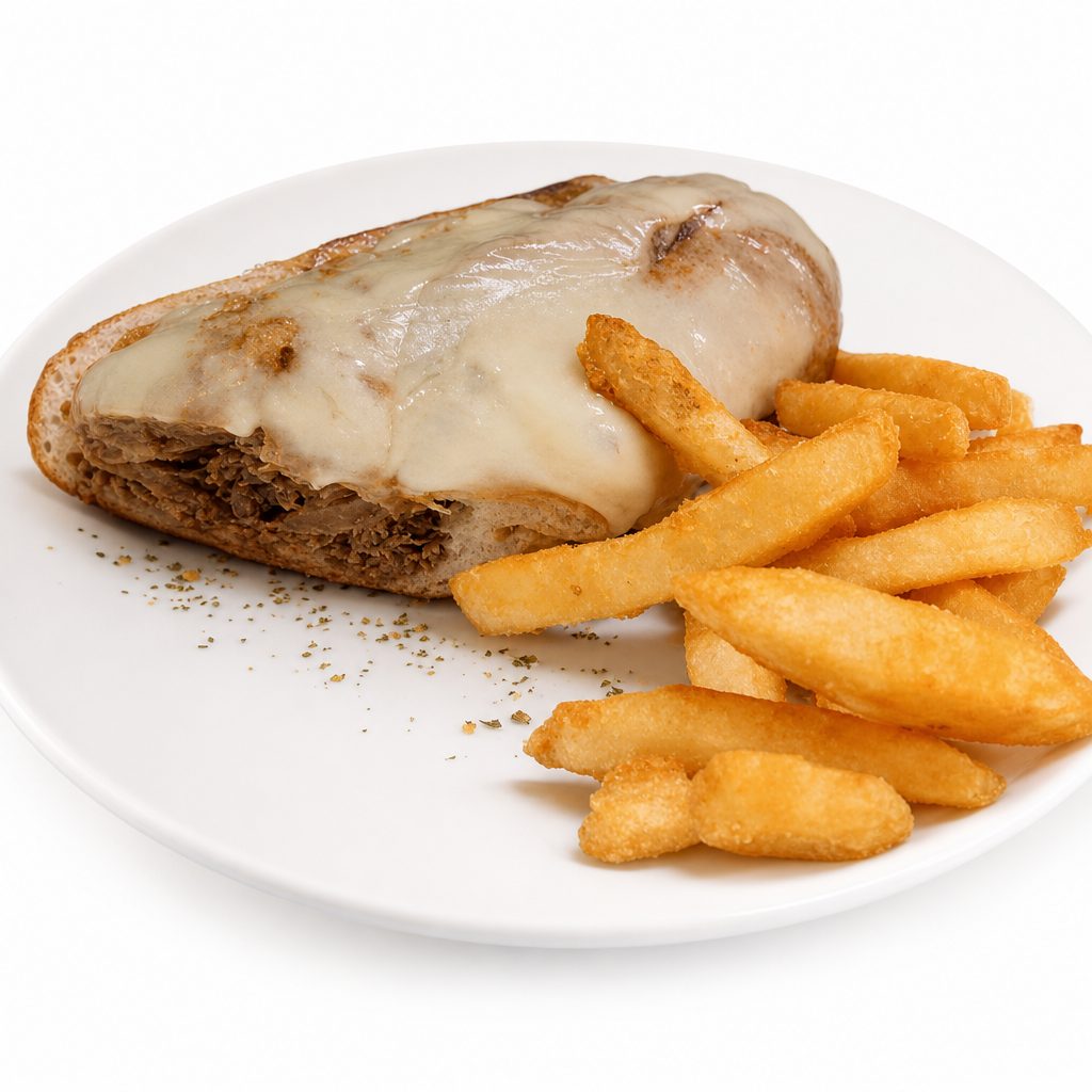 French Dip Sandwich.