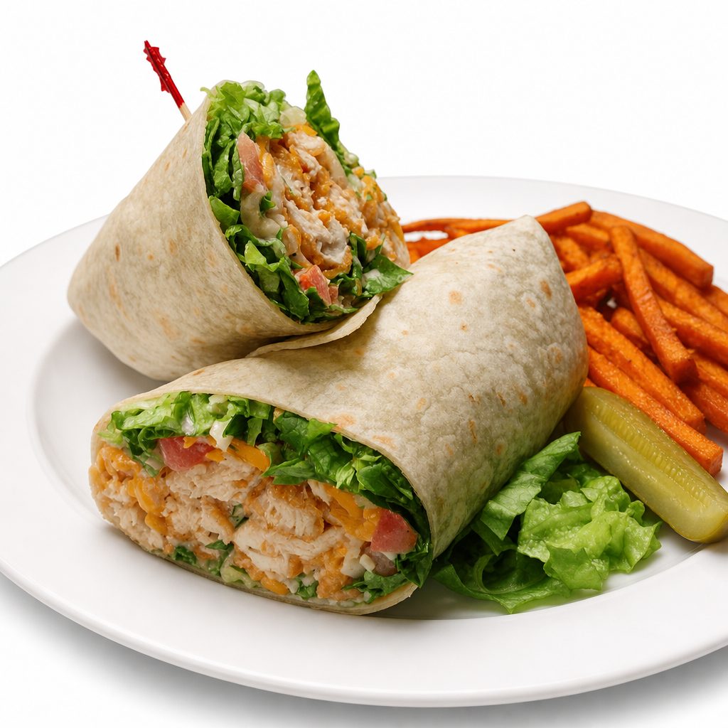 Jalapeno Chicken Wrap.