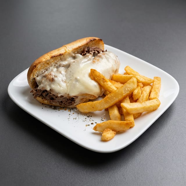 French Dip Sandwich.