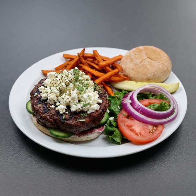 Greek Burger.