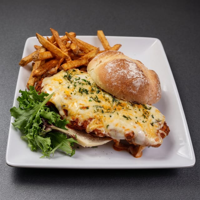 Chicken Parm Sandwich.