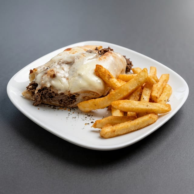 French Dip Sandwich.