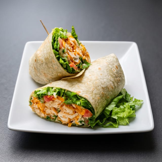 Jalapeno Chicken Wrap.