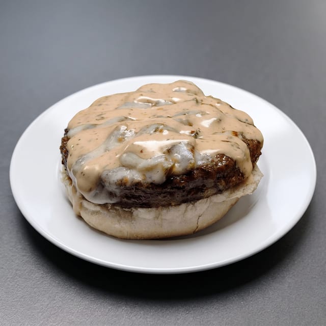 Sweet and Spicy Chipotle Burger.